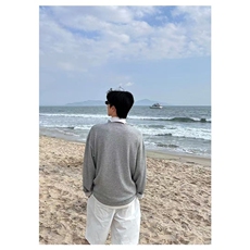 假两件华夫格亨利衫男夏季薄款长袖t恤韩版潮牌卫衣春秋季打底衫，男装针织衫/毛衣，星座1210-1