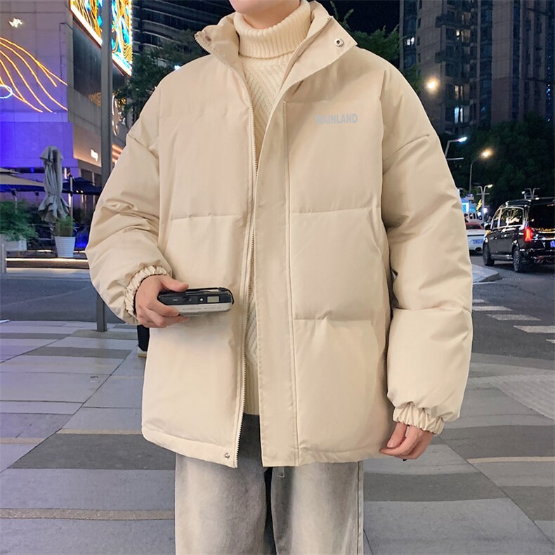 ！2024冬季男士字母印花里面棉衣百搭棉服外套MY309特P55,男装棉衣,电商B220