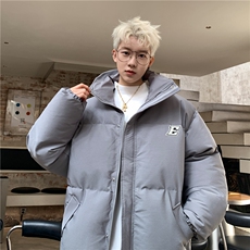 冬新款机理感暗条纹立领棉衣加厚棉袄MY237-P105控148抖音控168，男装棉衣，电商B370
