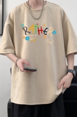 麂皮绒短袖t恤男大码半袖男JD82301-P25，男装T恤，电商A040