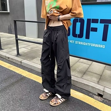 A2166TP35-夏季新款2025户外速干褶皱伞兵裤子男美式斜切冲锋裤，男装休闲裤，电商B241