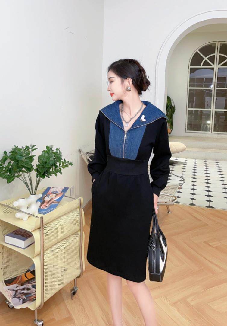 2023新款春装连衣裙，女装连衣裙，贻思茗