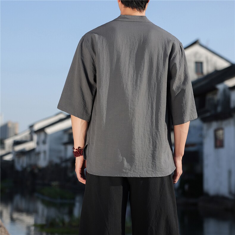 2026夏季新款风纯色T恤宽松大码CS2601,男装T恤,电商A008
