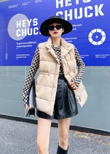 冬装习羽绒马甲客户多补单，女装马甲，A 億