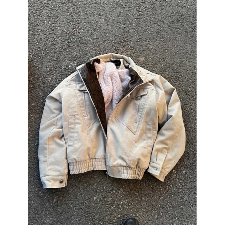 现货五千！蛇年限定座山蟒短绒毛夹克外套1005-MY026-P128，男装夹克，星座1005