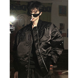 棉衣飞行美式夹克短款外套棉服冬季加厚潮牌棒球D328-YY17-P145图片