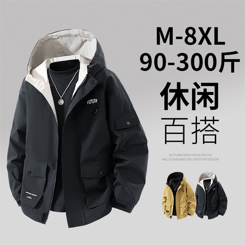 3D大码男士休闲夹克外套8501-P75控138大码元,男装夹克,星座209