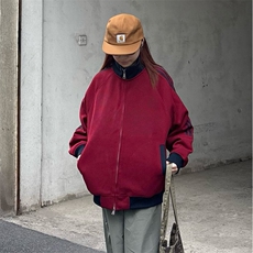 抖音得物高品质美式高街重磅结构设计拼接织带立领卫衣外套CM42，男装卫衣，电商A486