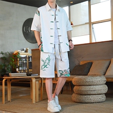 风竹子休闲套装，男装休闲套装，星座1206（原A206）