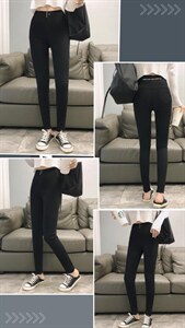 高腰高弹瘦身裤,其它,纽芮