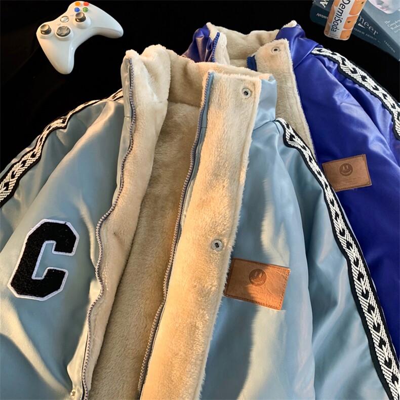 双面穿PU皮衣外套棉衣男加绒情侣棉服面包服棉袄女3323-P90控128,男装皮衣,星座207
