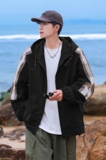 wassuphappy防晒衣外套男夏季防紫外线UPF50+冰丝薄款连帽防晒服，男装夹克，电商A102-1
