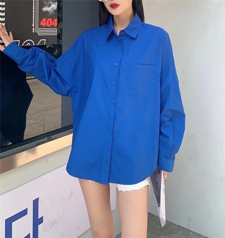 面料、高温砂洗工艺，简单又不失个性，防晒衬衣超好看，其它，程稀