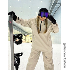 冬新港风户外俩件套中性风滑雪服套装防风防水保暖外套TZ033-P220，男装休闲套装，电商A001