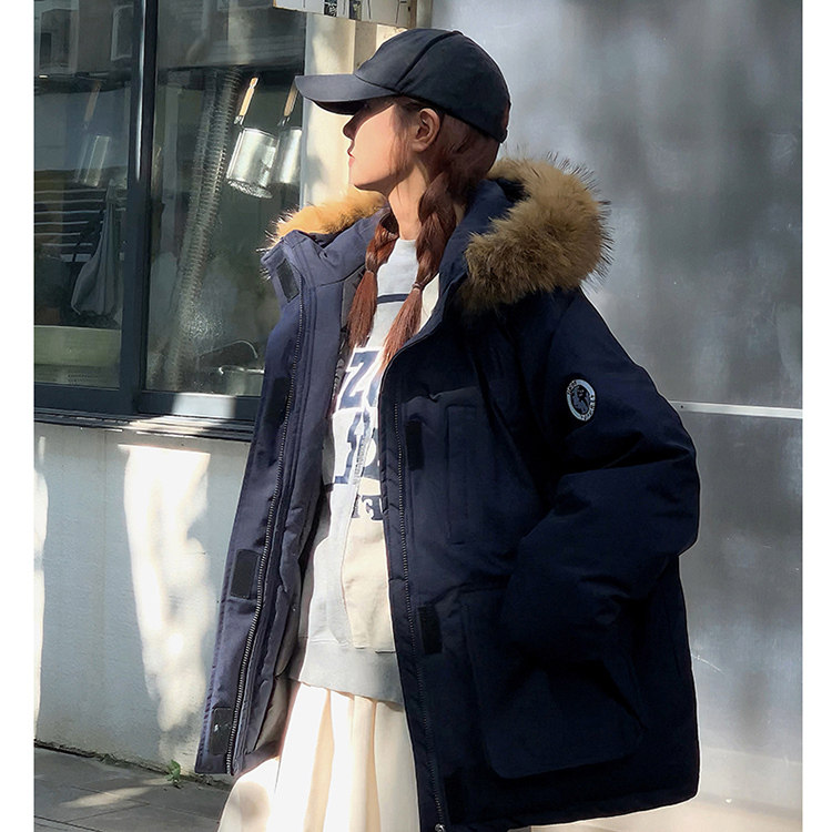 【升级款】派克服工装羽绒棉服oversize面包服外套Y902-P110,男装棉衣,电商B245