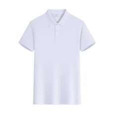 2025年夏季高端全棉POLO衫抑菌透气吸汗短袖，男装T恤，玖雅羊绒