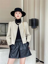 秋季新款优质皮衣，女装皮衣，芳姿菲