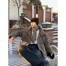 抖音品质韩版棉服套装男2026冬季新款立领棉衣外套加厚衣服男，男装棉衣，星座218-1（原230）