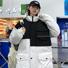 冬上新加棉加厚棉服中性保暖连帽棉衣外套男女8323-P125控价168，男装棉衣，电商A441-1