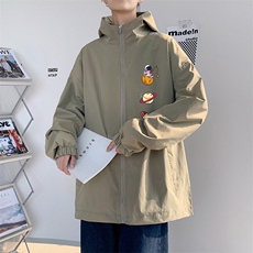！夹克春装2021外套上衣新款男士男学生运动大码男DJK277-P45，男装夹克，电商B371