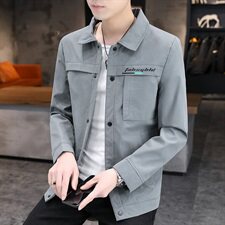 机能外套男韩版潮流工装夹克男青年春秋休闲翻领上衣服DS011，男装夹克，星座509