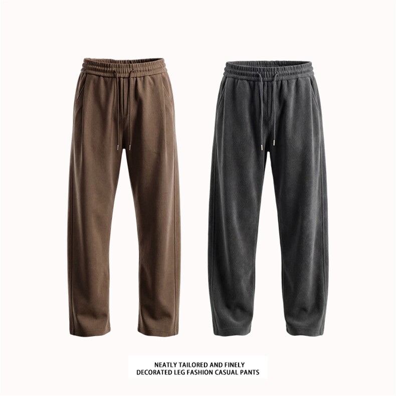 冬季新款高品质TR混纺宽松休闲裤舒适百搭长裤A111-G005-P42，男装休闲裤，电商基地A111