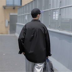2025秋装纯棉衬衫工装长袖衬衣男大码C307特P40，男装衬衫，电商C323