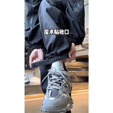2024冬季新款防水束脚冲锋裤K23546-p50控68加绒K23546JR-p60控78，男装休闲裤，电商B315