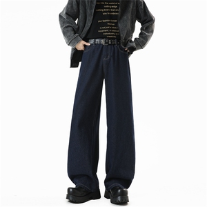 !!新款现货 原色宽松牛仔裤  809B-NK11-1-P50  S-XXL  蓝色 黑色图片