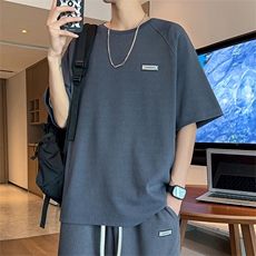 2521-P30控49大码元大码潮牌美式痞帅炸街男T恤，男装T恤，星座209