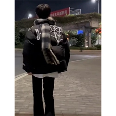 2025新款冬季棉服棉衣男生加厚保暖面包服运动休闲潮牌帅气外套，男装棉衣，四季星座505