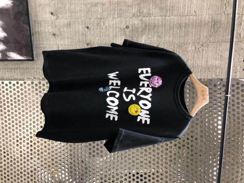 春夏新品字母笑脸短袖，女装，G55