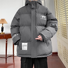 冬季宽松/连帽休闲外套潮加厚棉衣XZ102B-1M2686-P125，男装棉衣，星座102B-1