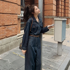 《新品现货》显瘦时尚不过时霸屏牛仔连，女装牛仔裤，唛多