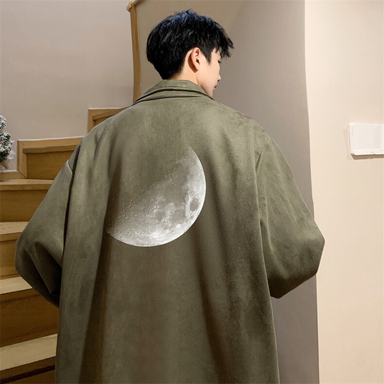 麂皮绒夹克男大码立领褂子外套JK85426-P68加绒款-P78,男装夹克,电商A040