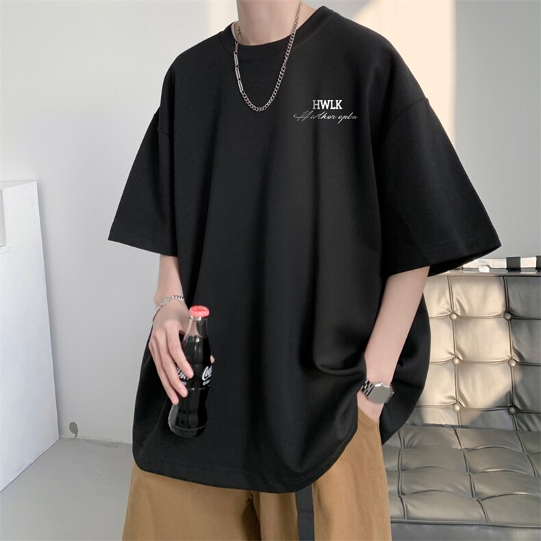 230g重磅纯棉!夏季短袖t恤男半袖男NT142-P25,男装T恤,电商B367