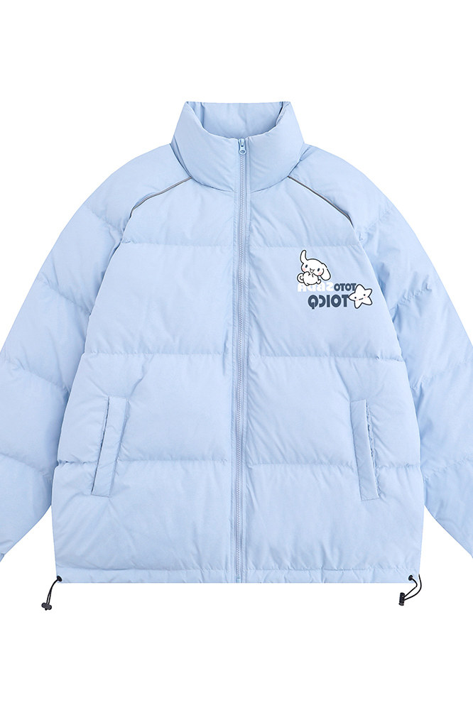 白底23冬季时尚百搭字母印花加厚羽绒服外套YR63003P225控298,男装羽绒服,电商A268-1