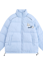 白底23冬季时尚百搭字母印花加厚羽绒服外套YR63003P225控298，男装羽绒服，电商A268-1