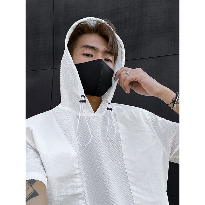 夏季新款男女同款短袖套头拼色短袖XZ102B-1-T2555P40，男装T恤，星座102B-1