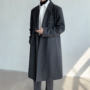 2024新款长款大码毛呢大衣秋冬韩范英伦风衣外套DSA157B-J251-P98图片