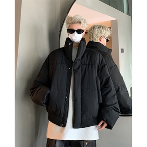 517A-8-Y78-P88 现货冬季短款棉衣美式小众棉服外套情侣图片