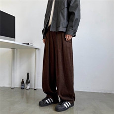 【有货】U44ZZ-特42美式复古灯芯绒卫裤男秋冬垂感休闲裤，男装休闲裤，星座1007（原301D）