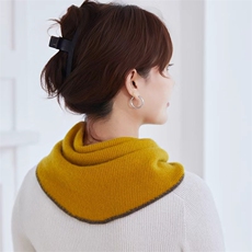 秋季新款纯色针织围巾时尚休闲百搭，围巾，初婷羊绒