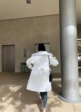 冬季新款大毛领派克羽绒服，女装羽绒服，谦度