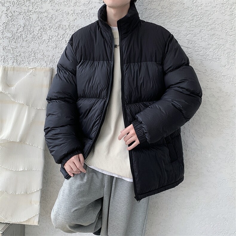 加厚羽绒棉服男宽松百搭潮流保暖冲锋衣外套M0787-P95图片