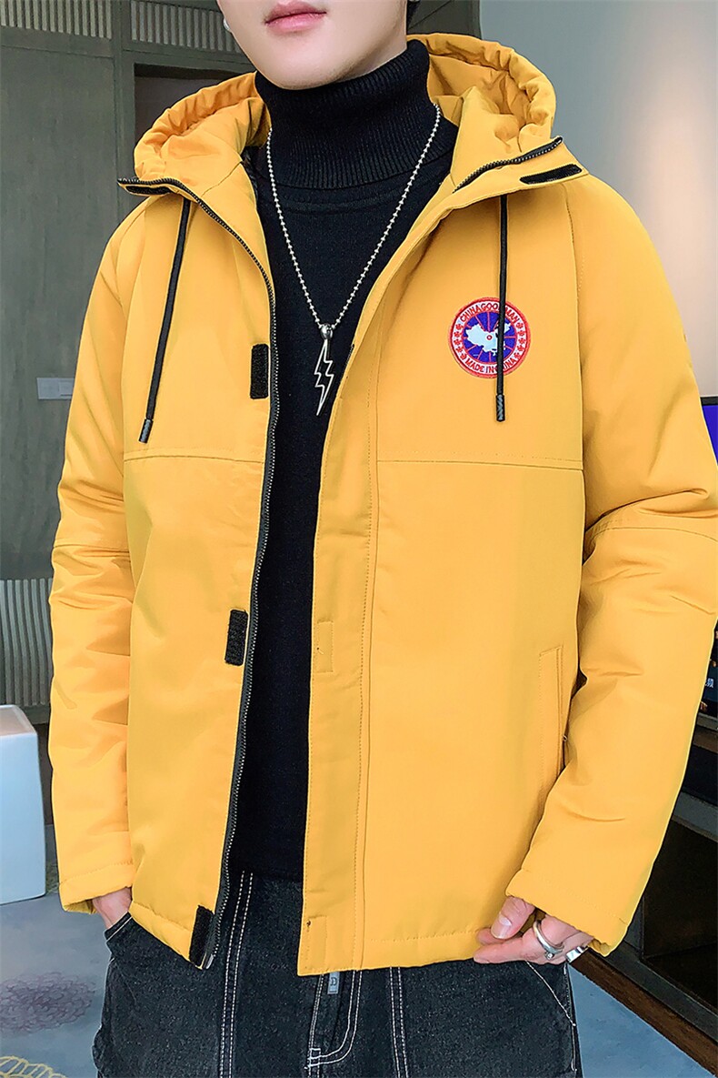 2020冬装新款潮牌连帽宽松大码棉衣男潮外套A438-DT5555,男装棉衣,电商A438
