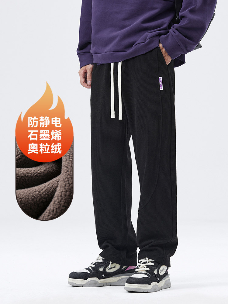 A178-1DY589AP90奥粒绒秋冬季美式休闲针织卫裤,男装休闲裤,电商A178-1