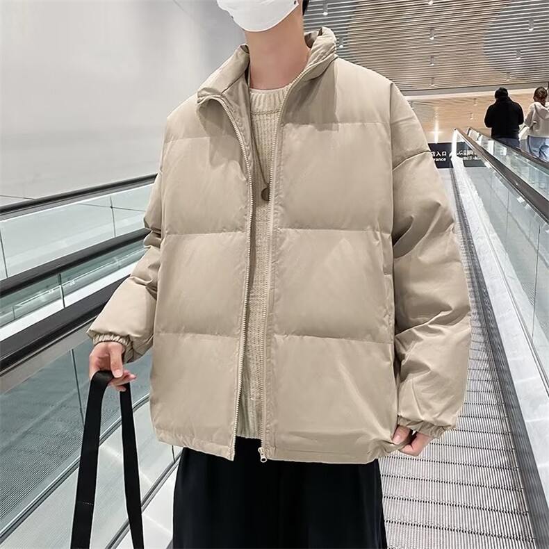 2023冬季立领保暖外套新款韩版宽松情侣潮流百搭棉衣 W5824-P67图片