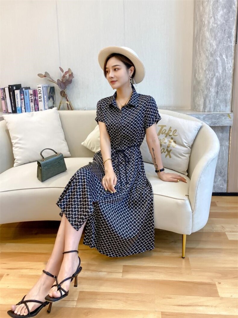 夏天连衣裙22811#，女装连衣裙，艾美多姿