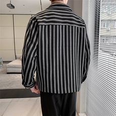 春秋款小香风条纹夹克外套A328-2286-K129，男装夹克，星座406